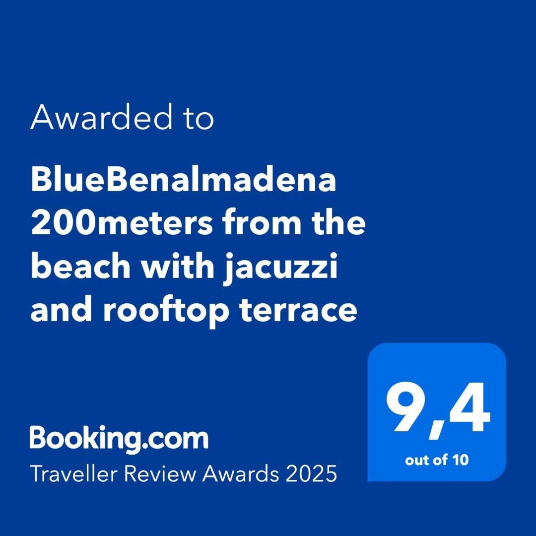 Bluebenalmadena 200Meters From The Beach With Jacuzzi And Rooftop Terrace (Adults Only) Eksteriør billede